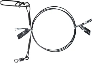 BKK 7x7 Wire Leader HD Pike Snap 40cm 18kg