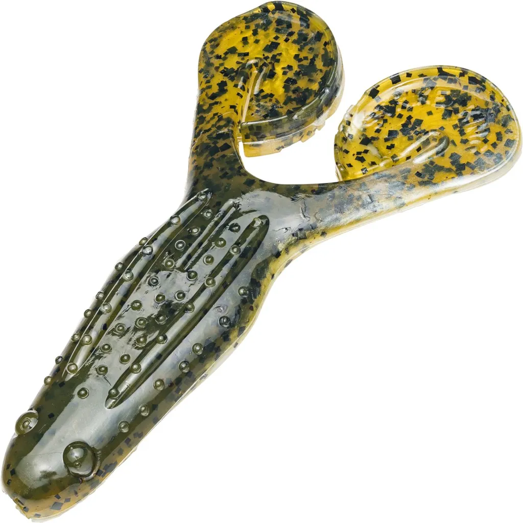 Strike King Rage Toad Softbait 10cm Green Pumpkin Pearl Laminate