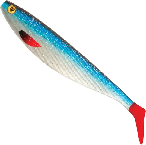 Fox Rage Pro Shad Firetail II Gummifische 23cm Midnight Shiner