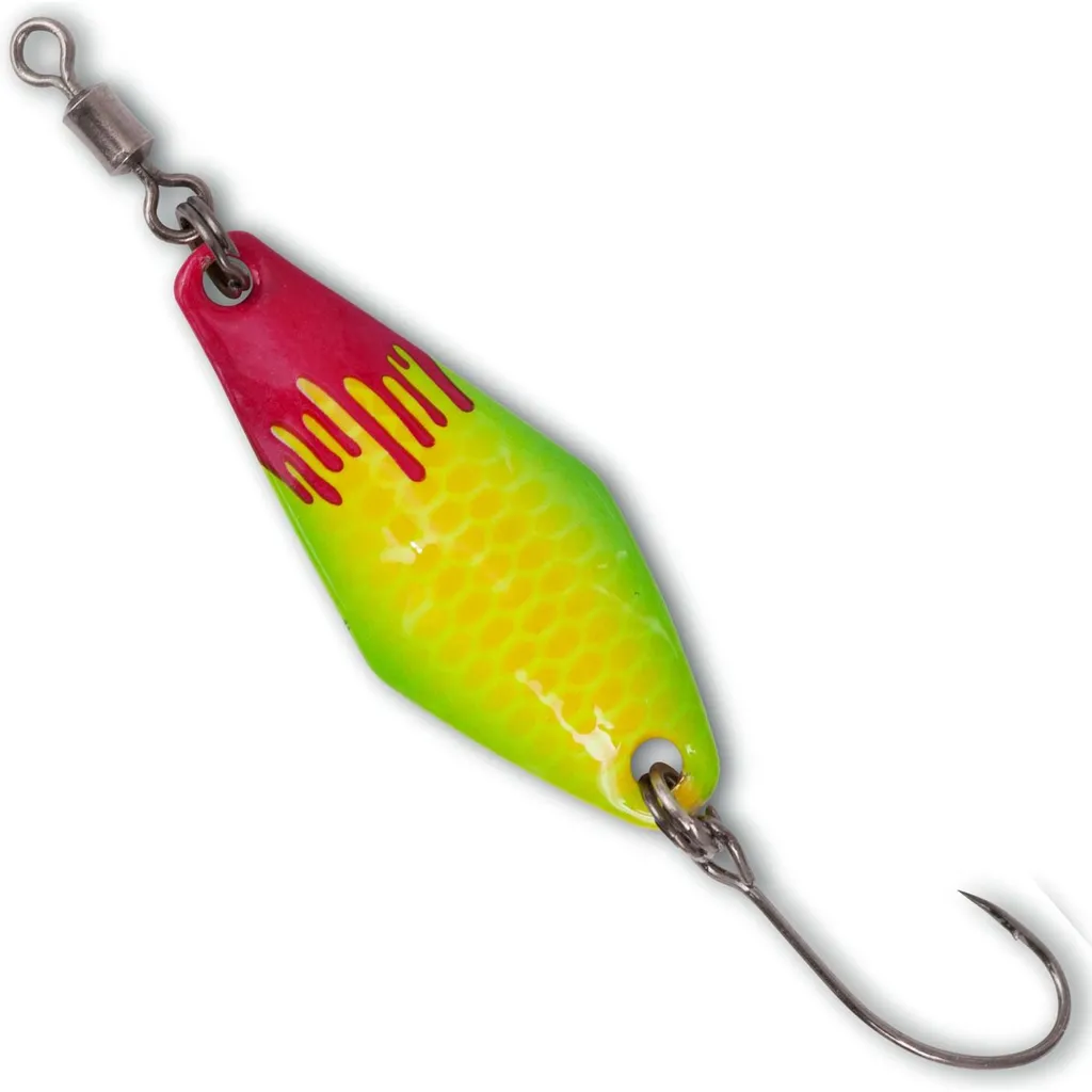 Quantum Magic Trout Zoom Spoon 3cm 2,5g Gelb Grün