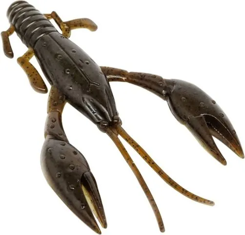 FTM Krawallo Craw Softbait 6pc 10cm Green Pumpkin Chartreuse