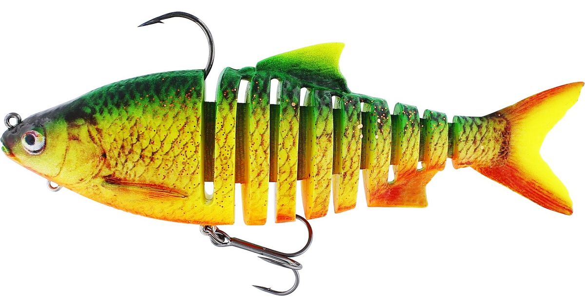 Westin Ricky The Roach Multi Jointed R2F Gummifische 14cm 41g Firetiger ...