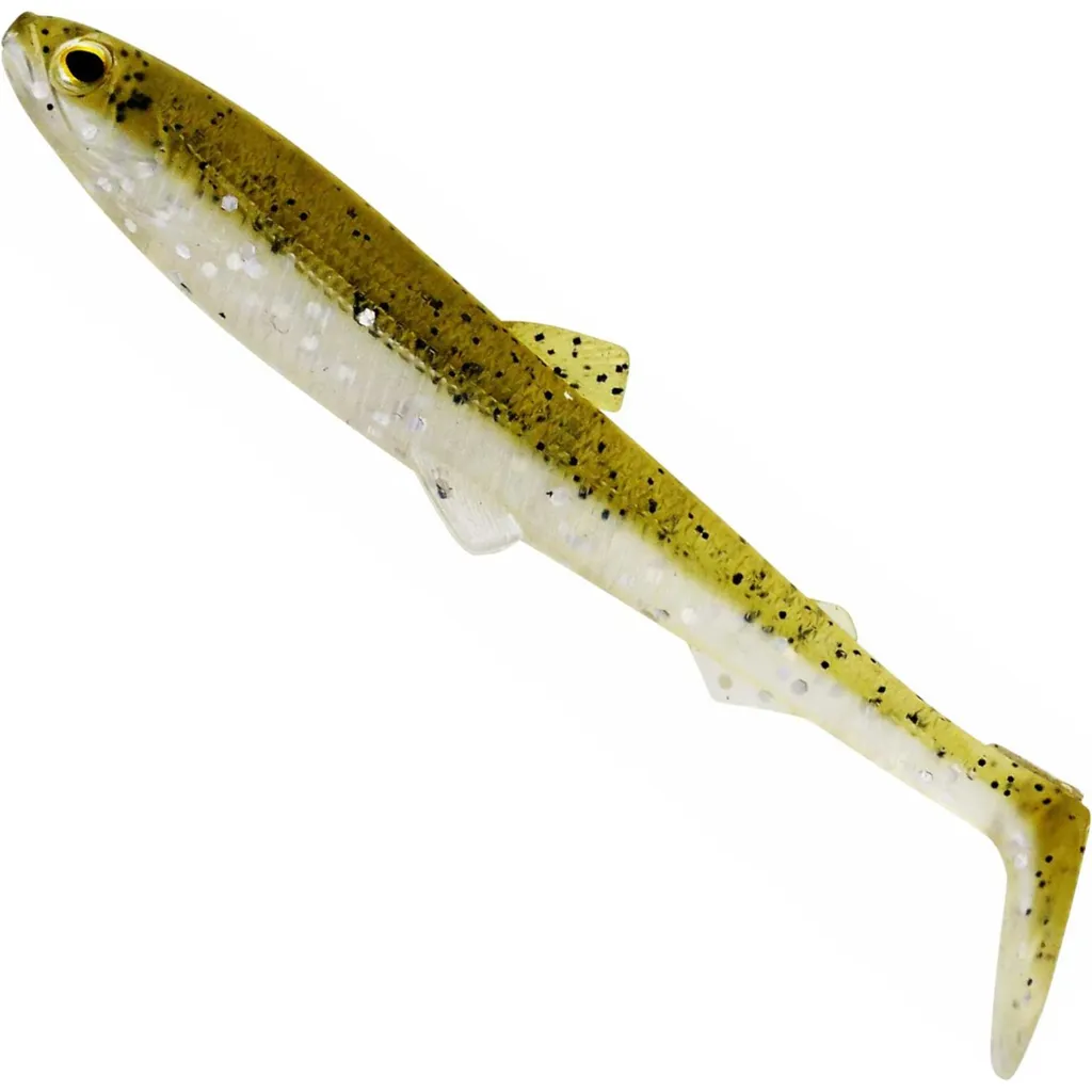 Westin BullTeez Shadtail Weiche Köder 12.5cm 16g Pearl Sand