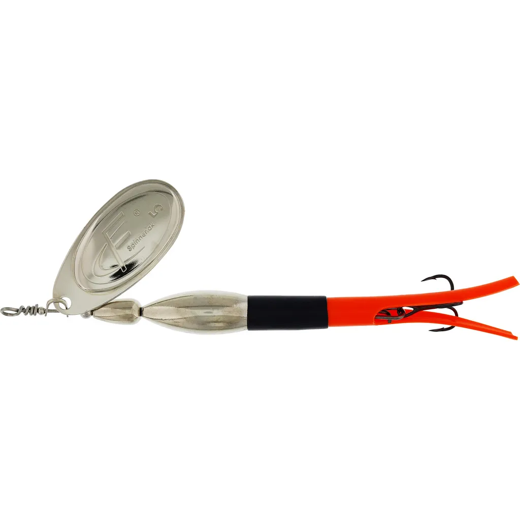 Westin FC Bullet Spinner #5 30g Black Flouro Orange Silver Blade