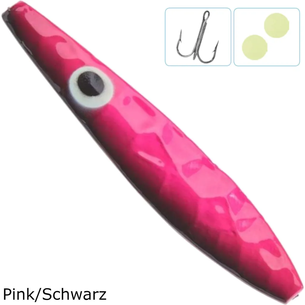 Balzer Colonel Z Seatrout Inliner Blinker 9cm 26g Pink Schwarz