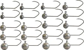 Predax MSO Jig Heads 1.75–10g 20pcs Size 2