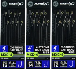 Matrix MXC-4 Ready-made Rig 12 10cm 4.5kg X-Strong Bait Band