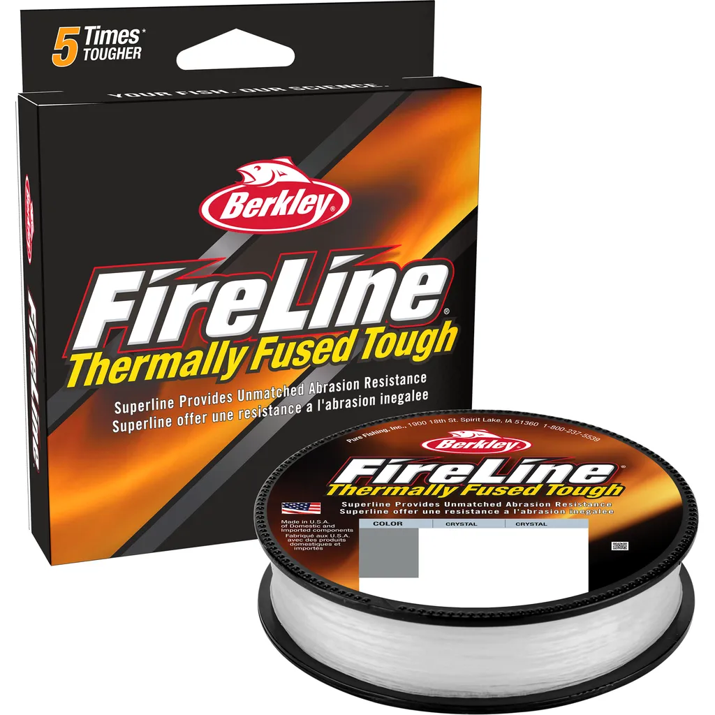 Berkley FireLine® Fused Original Geflochtene Angelschnur BUFLVS4-CY 0.10mm 300m Crystal