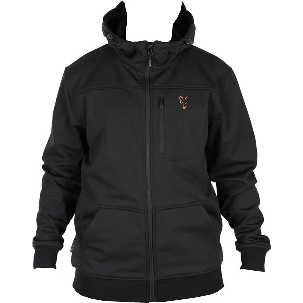 Fox Collection Soft Shell Jacket Black & Orange XXXL