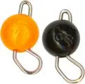 FTM Omura Tungsten Cheburashka Jig Heads 2g schwarz/orange