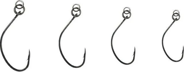 Savage Gear GPS 1X BN Haken 1/0 8pcs Ring Rigged