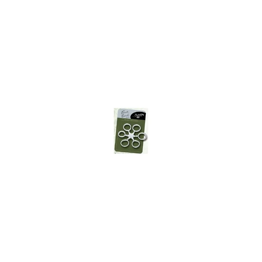 Pelzer Pellet Bands Rig-Zubehör Small 4mm Clear 6Stk