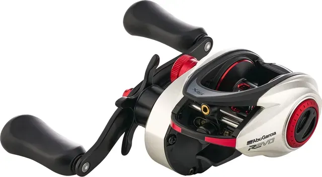 Abu Garcia Revo STX Baitcasting-Rollen 5 STX-SHS LP-L 215g 11.3kg 89cm 8.1:1