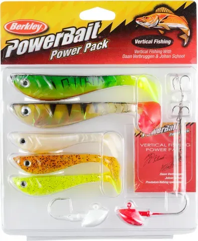 Berkley PowerBait Pro Pack Vertical Fishing 5pc Pulse Shad Vertical