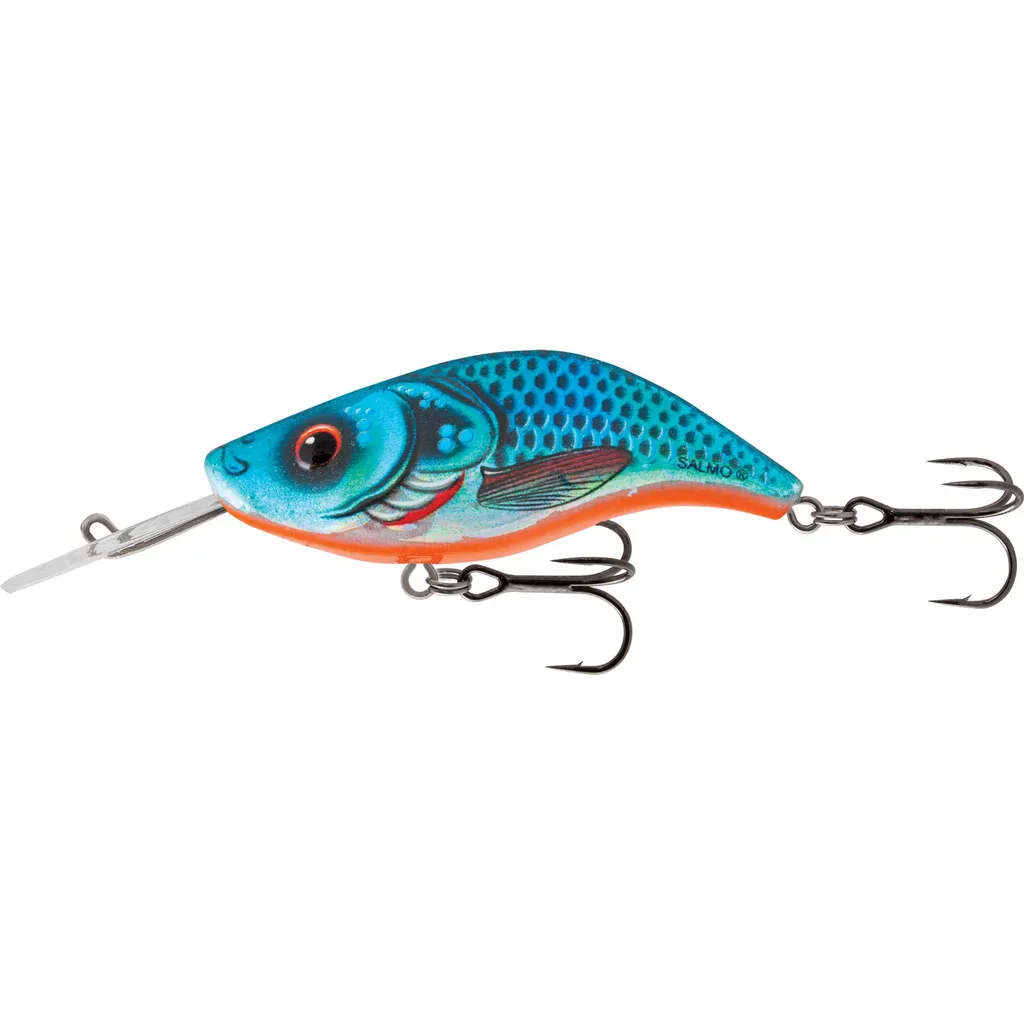 Salmo Sparky Shad Wobbler 4cm 3.5g Blue Holographic Shad