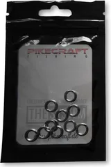 Pikecraft Sprengring Rund 9mm Black Nickel 10Stk