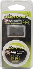 Fox Rage Predator 49 Strand Steel Wire Leader 10m 18kg
