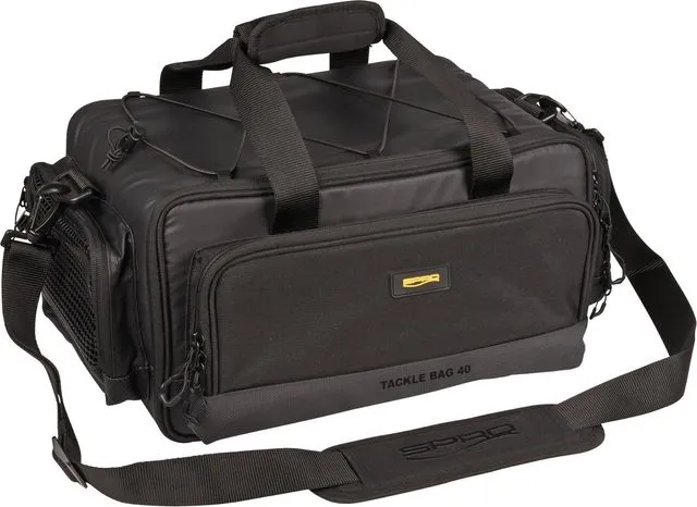 Spro Tackle Bag 40 47x28x21cm 8 Compartments Shoulder Strap 100% Polyester
