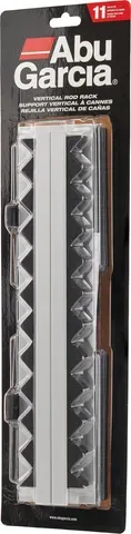Abu Garcia Vertical 11 Rod Rack 11 Compartments Aluminium Wall-mounted