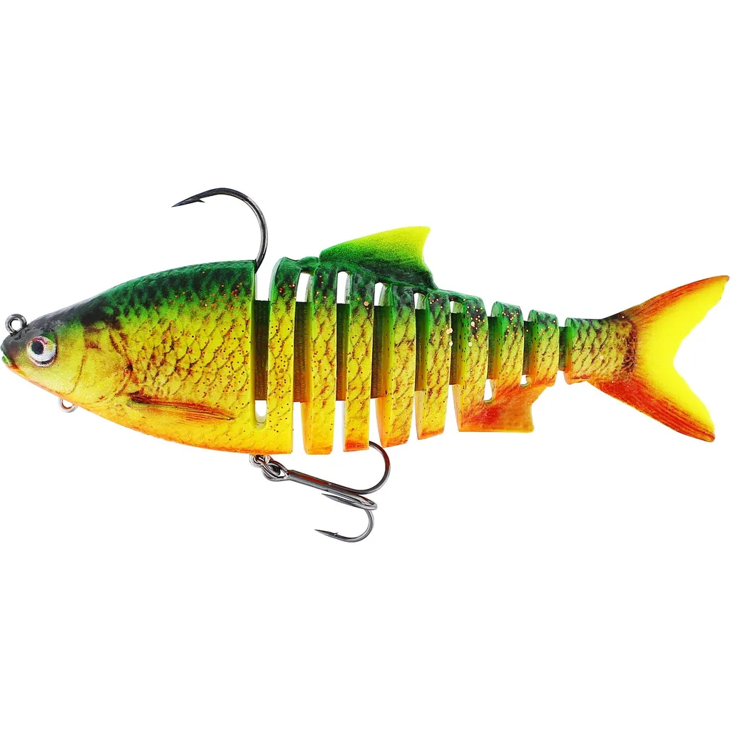 Westin Ricky The Roach Multi Jointed R2F Gummifische 14cm 41g Firetiger Rudd Sinking