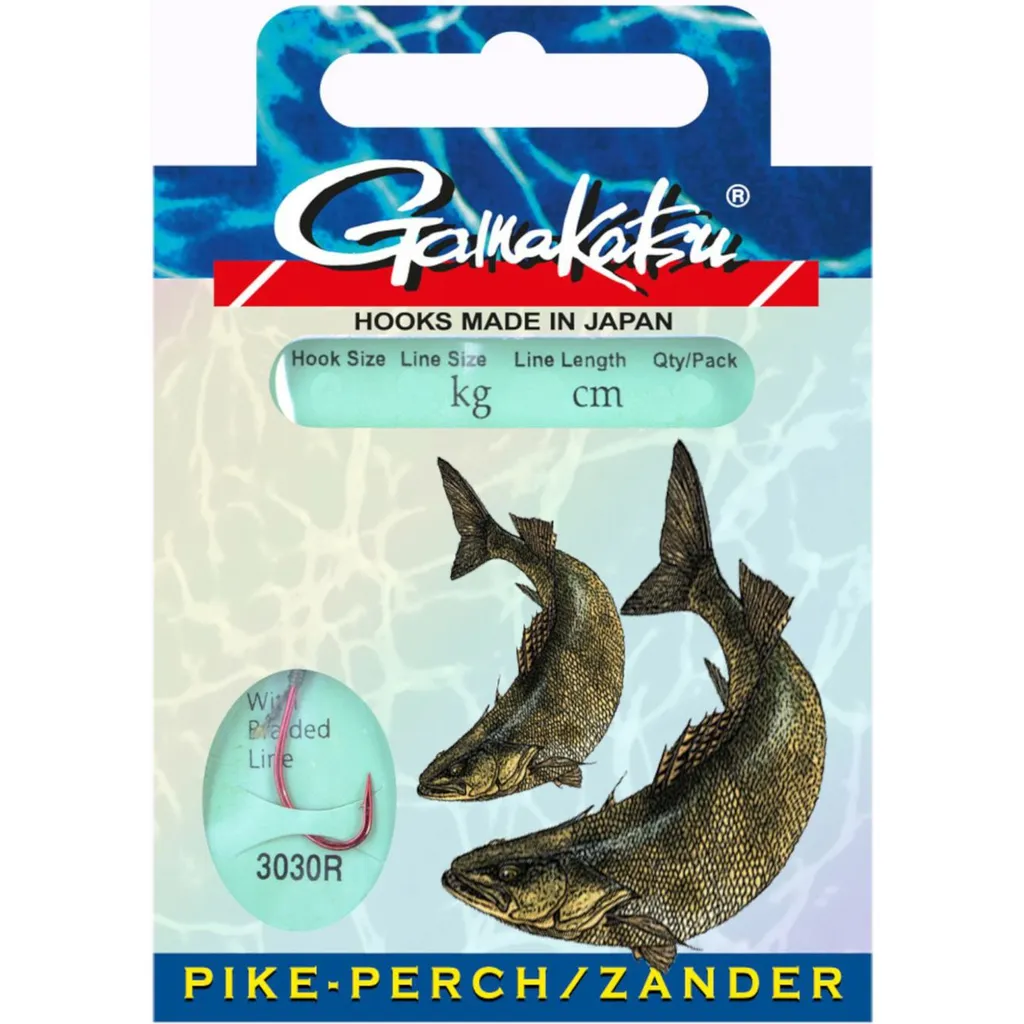 Gamakatsu Zander LS-3030 Braided Fertigmontage #1 60cm