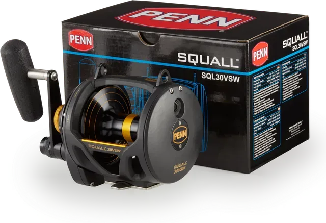 Penn Squall Lever Drag 2 Speed IGFA16 11.7kg 1091g 4.5:1 / 2.1:1