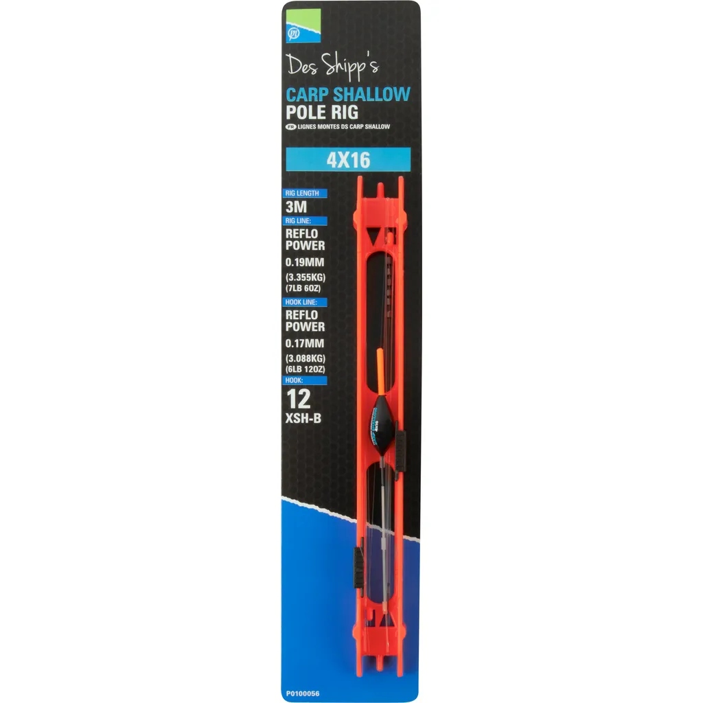 Preston Carp Shallow Stippmontage 4X16