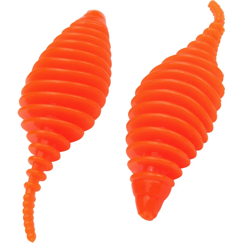 FTM Omura Baits Pongo Junior Gummiköder Neon Orange Krill 4cm 0.8g