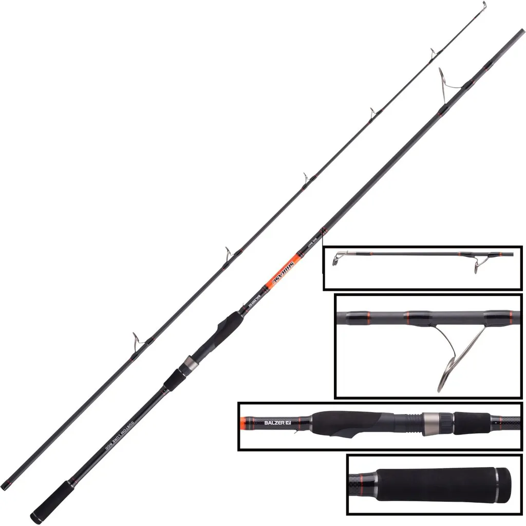 Balzer Shirasu Big Bait Spinnrute 2.42m 85–160g 2pc