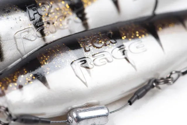 Fox Rage Zander Pro Shad Loaded 16cm 39g UV Glitter Perch