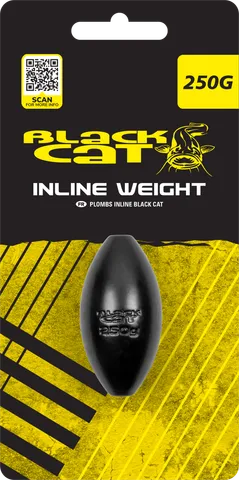 Black Cat Inline Weights Sinkers & Weights 250g