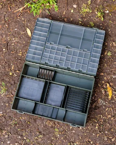 Fox Edges Large Tackle Box 49 Compartments 35cm Plastic