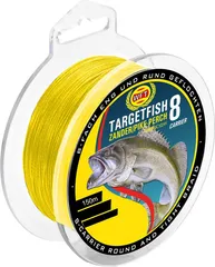 WFT TF8 Zander Geflochtene Schnur 150m 0.1mm 7kg Yellow
