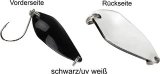 FTM Spoon Rock Spoon 4.2g Black/UV White