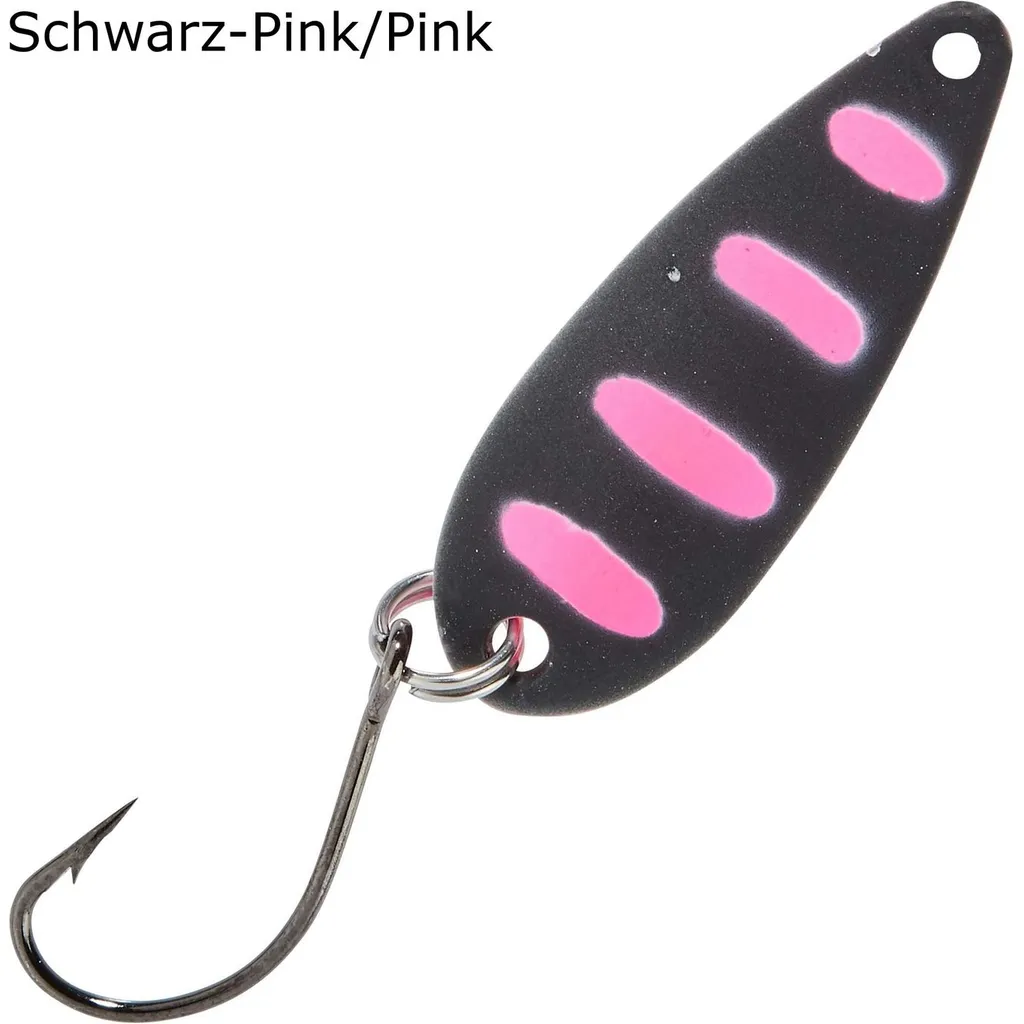 Balzer Spoon Swindler Blinker Schwarz Pink Pink 2,3g