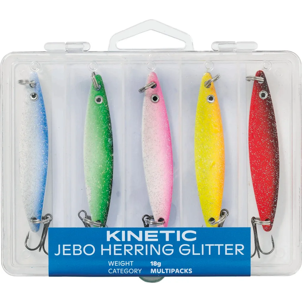 Kinetic Jebo Herring Glitter Mix Blinker 34g Multicolor