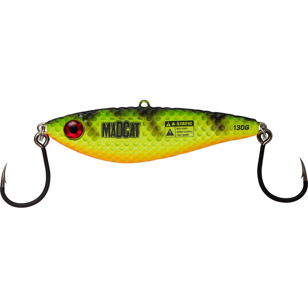 Madcat Vibratix Wallerköder 14cm 130g Firetiger UV
