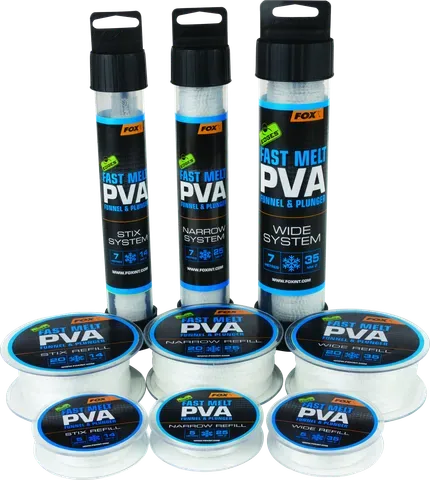 Fox Edges PVA Mesh Refill Fast Melt 20m 35mm 77g Wide