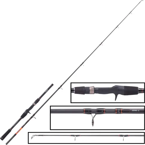 Balzer Shirasu Jerk C Casting Rods 1.95m 40-110g 2pc