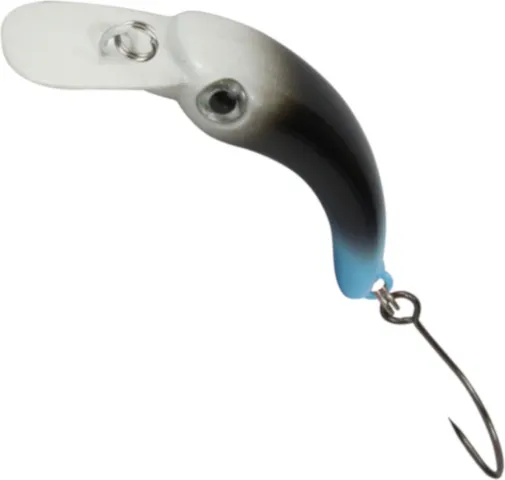 FTM Masu Crankbait 2.9cm 1.2g Weiß/Schwarz/Hellblau