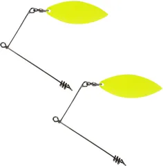 Westin Add-It Spinnerbait Willow 2pcs Small Chartreuse Yellow