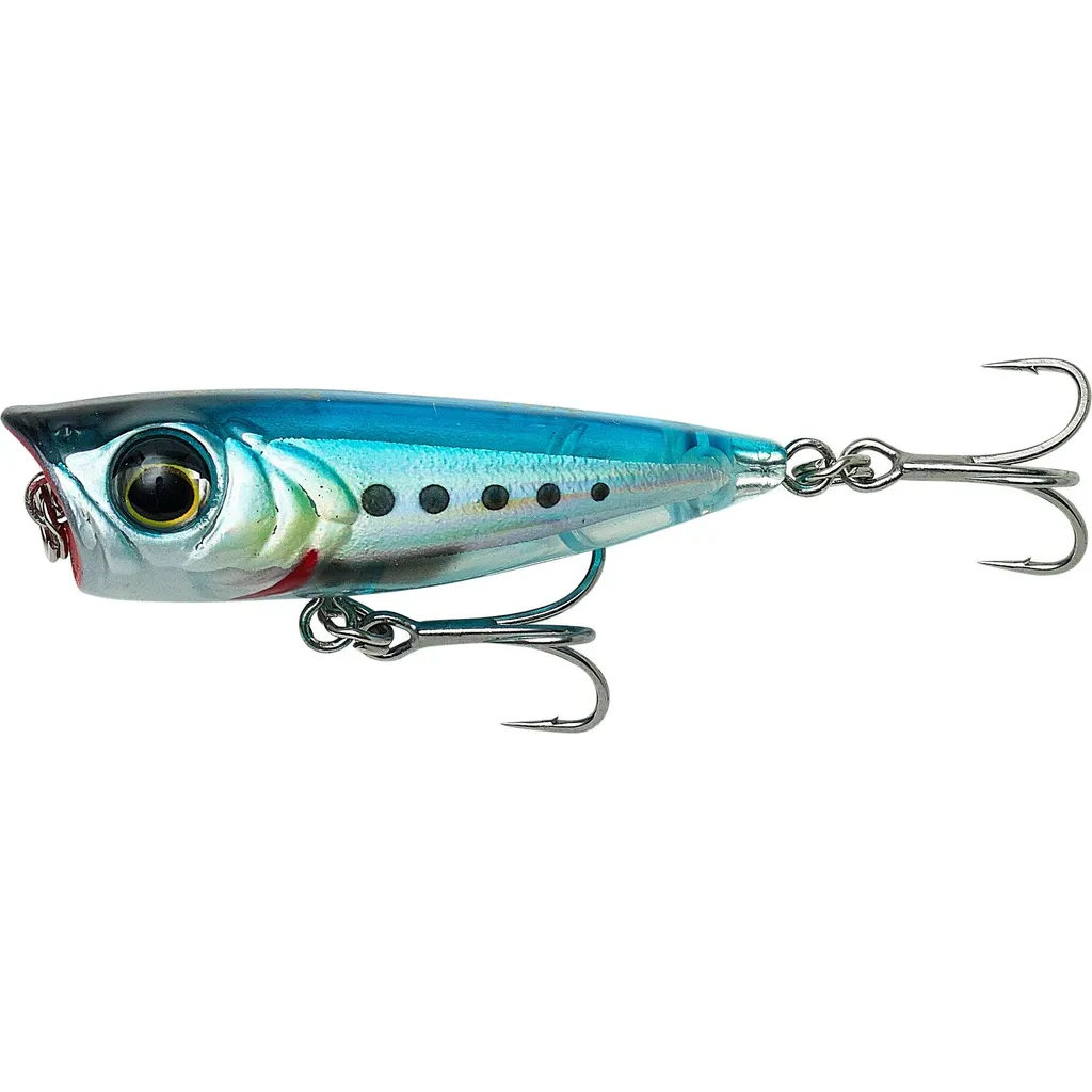 Savage Gear Micro Popper Topwater 5.5cm 5.4g Ghost Sardine