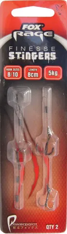 Fox Rage Finesse Stinger Angstdrillinge Double #8 & #10 5kg 8cm