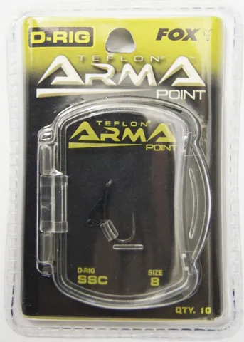 Fox D-Rig Arma Point Hooks SSC 8 10 Macro-Barb