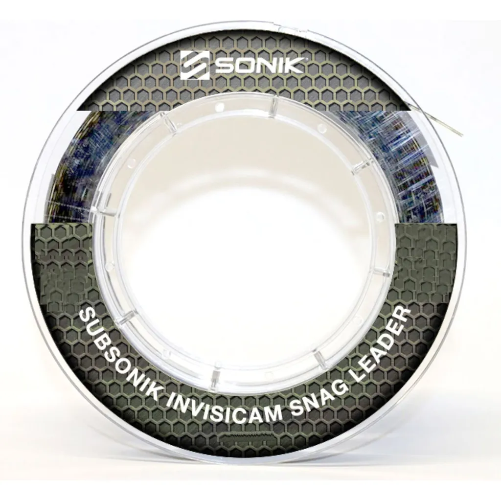 Sonik Subsonik Invisicam Snag Leader 0.65mm 30kg