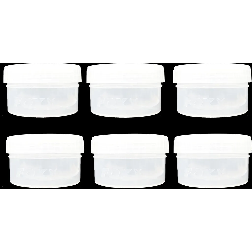 Fox Bait Tubs Coolers & Buckets Half Size Clear 6pc