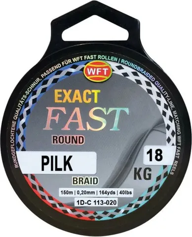 WFT Fast Pilk & Braid Braided Line 0.20mm 18kg 150m Blue