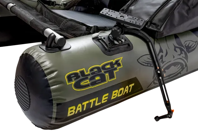 Black Cat Battle Boat Belly Boat 170cm PVC