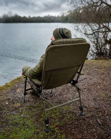 Fox Voyager Large Klappstuhl 7.5kg 70cm 84cm Polyester