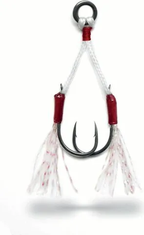 VMC 7122AH Cast & Slow Assist Hook 8 Micro Barb Coastal PTFE